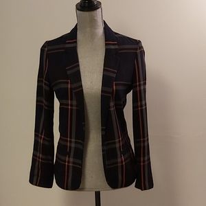 Soft Plaid Blazer